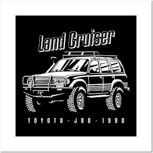 Toyota Land Cruiser J80 Posters and Art